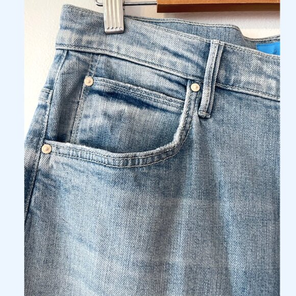 MOTHER The High Waisted Tunnel Vision Sneak Jeans (Sippin' Sweet Tea) Sz 31 NWT - Picture 9 of 10